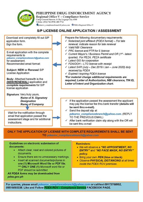 pdea s2 renewal online|Updated flow chart for processing .